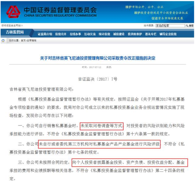 证监局专项检查揭开私募乱象！六家私募被曝违规运营